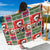 Skeleton Santa Claus Sarong Moodboard Skull Ugly Christmas - Wonder Print Shop