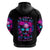 Sugar Skull Hoodie My Attitude Is As Big As My Butt You've Been Warned - Wonder Print Shop