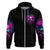 Sugar Skull Hoodie My Attitude Is As Big As My Butt You've Been Warned - Wonder Print Shop