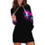 Sugar Skull Hoodie Dress My Attitude Is As Big As My Butt You've Been Warned - Wonder Print Shop
