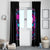 Sugar Skull Window Curtain My Attitude Is As Big As My Butt You've Been Warned - Wonder Print Shop