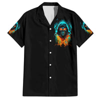 Flame Skull Hawaiian Shirt Never Mistake My Kindness For Weakness The Beast In Me Is Sleeping Noe Dead - Wonder Print Shop