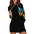 Flame Skull Hoodie Dress Never Mistake My Kindness For Weakness The Beast In Me Is Sleeping Noe Dead - Wonder Print Shop