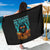 Flame Skull Sarong Never Mistake My Kindness For Weakness The Beast In Me Is Sleeping Noe Dead - Wonder Print Shop