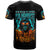 Flame Skull T Shirt Never Mistake My Kindness For Weakness The Beast In Me Is Sleeping Noe Dead - Wonder Print Shop