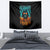 Flame Skull Tapestry Never Mistake My Kindness For Weakness The Beast In Me Is Sleeping Noe Dead - Wonder Print Shop