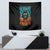 Flame Skull Tapestry Never Mistake My Kindness For Weakness The Beast In Me Is Sleeping Noe Dead - Wonder Print Shop