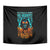 Flame Skull Tapestry Never Mistake My Kindness For Weakness The Beast In Me Is Sleeping Noe Dead - Wonder Print Shop