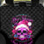 Sugar Skull Santa Back Car Seat Cover I Wan't To Be A Nice Person But Everyone Is Just So Stupid - Wonder Print Shop