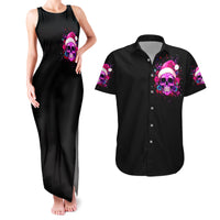 Sugar Skull Santa Couples Matching Tank Maxi Dress and Hawaiian Shirt I Wan't To Be A Nice Person But Everyone Is Just So Stupid - Wonder Print Shop