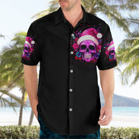 Sugar Skull Santa Hawaiian Shirt I Wan't To Be A Nice Person But Everyone Is Just So Stupid - Wonder Print Shop