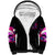 Sugar Skull Santa Sherpa Hoodie I Wan't To Be A Nice Person But Everyone Is Just So Stupid - Wonder Print Shop