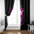 Sugar Skull Santa Window Curtain I Wan't To Be A Nice Person But Everyone Is Just So Stupid - Wonder Print Shop