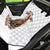 Skeleton Santa Claus Back Car Seat Cover On The Naughty List And I Regret Nothing - Wonder Print Shop