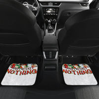 Skeleton Santa Claus Car Mats On The Naughty List And I Regret Nothing - Wonder Print Shop