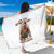 Skeleton Santa Claus Sarong On The Naughty List And I Regret Nothing - Wonder Print Shop