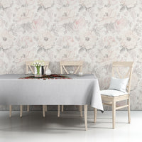 Skeleton Santa Claus Tablecloth On The Naughty List And I Regret Nothing - Wonder Print Shop