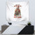Skeleton Santa Claus Tapestry On The Naughty List And I Regret Nothing - Wonder Print Shop