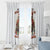 Skeleton Santa Claus Window Curtain On The Naughty List And I Regret Nothing - Wonder Print Shop