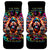Flower Skull Car Mats One Day Say Fuck Itt All And Let My Demons Out - Wonder Print Shop