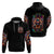 Flower Skull Hoodie One Day Say Fuck Itt All And Let My Demons Out - Wonder Print Shop