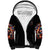 Flower Skull Sherpa Hoodie One Day Say Fuck Itt All And Let My Demons Out - Wonder Print Shop