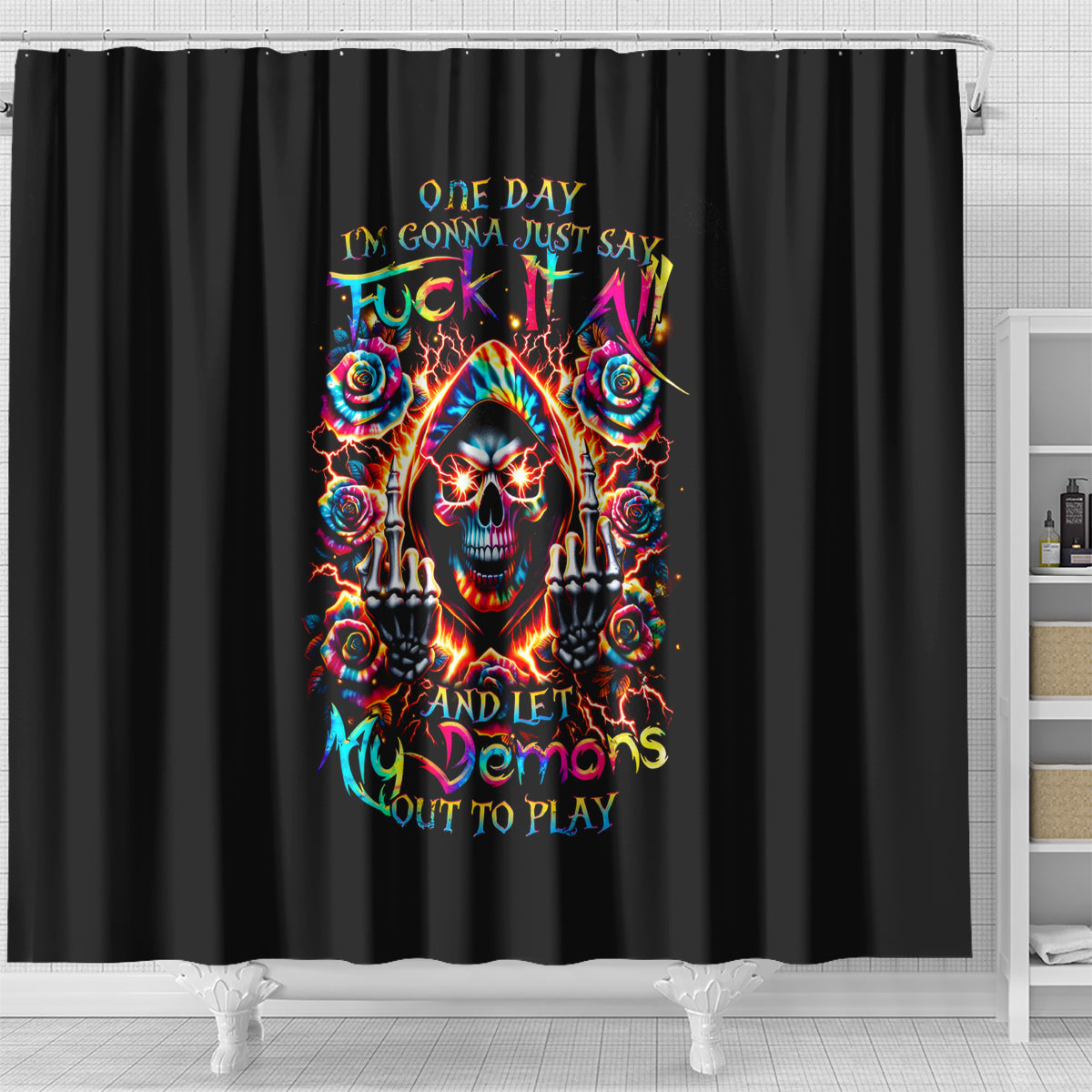 flower-skull-shower-curtain-one-day-say-fuck-itt-all-and-let-my-demons-out