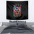 Flower Skull Tapestry One Day Say Fuck Itt All And Let My Demons Out - Wonder Print Shop