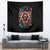 Flower Skull Tapestry One Day Say Fuck Itt All And Let My Demons Out - Wonder Print Shop