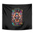 Flower Skull Tapestry One Day Say Fuck Itt All And Let My Demons Out - Wonder Print Shop