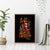 Skeleton Santa Claus Canvas Wall Art Rockin' Around The Christmas Tree - Wonder Print Shop