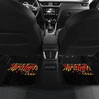 Skeleton Santa Claus Car Mats Rockin' Around The Christmas Tree - Wonder Print Shop