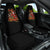 Skeleton Santa Claus Car Seat Cover Rockin' Around The Christmas Tree - Wonder Print Shop