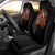 Skeleton Santa Claus Car Seat Cover Rockin' Around The Christmas Tree - Wonder Print Shop
