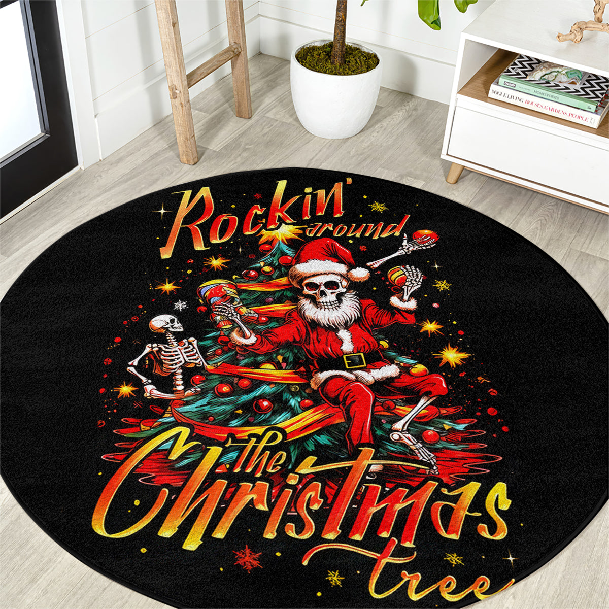 skeleton-santa-claus-round-carpet-rockin-around-the-christmas-tree