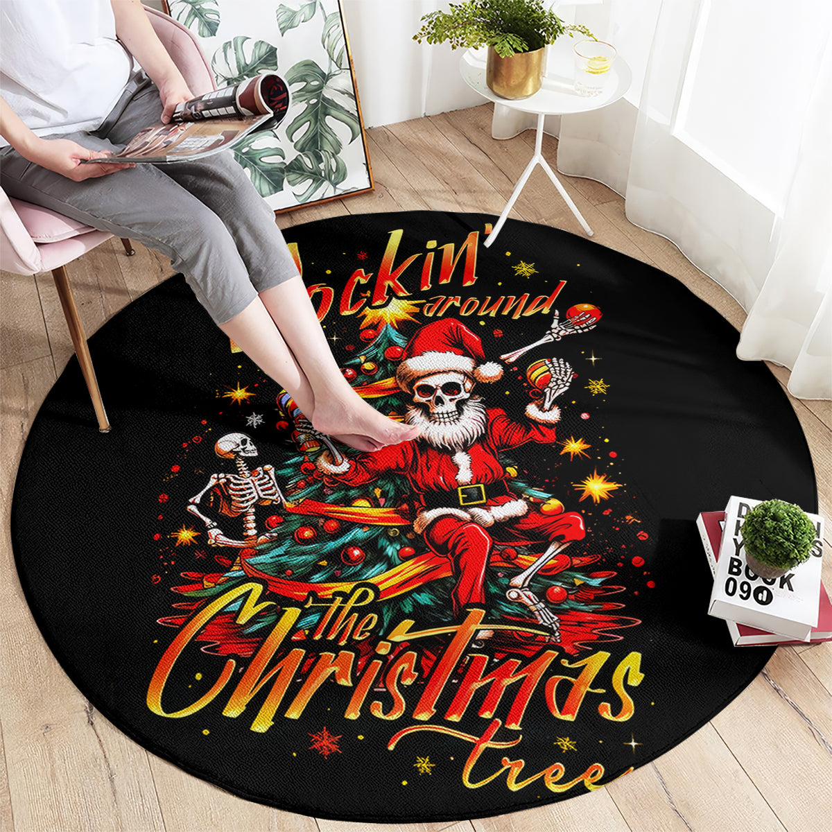 skeleton-santa-claus-round-carpet-rockin-around-the-christmas-tree