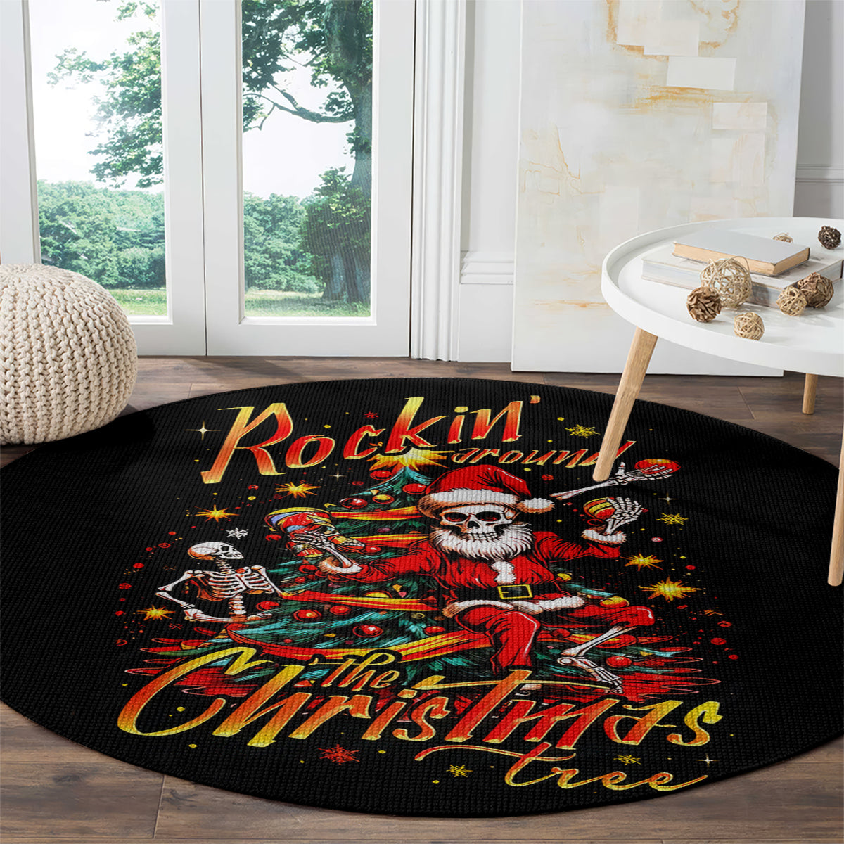 skeleton-santa-claus-round-carpet-rockin-around-the-christmas-tree