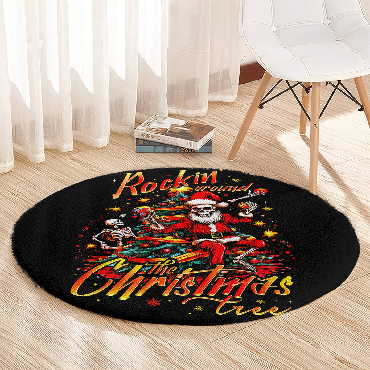 skeleton-santa-claus-round-carpet-rockin-around-the-christmas-tree