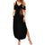 Skeleton Santa Claus Summer Maxi Dress Rockin' Around The Christmas Tree - Wonder Print Shop