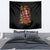 Skeleton Santa Claus Tapestry Rockin' Around The Christmas Tree - Wonder Print Shop