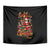 Skeleton Santa Claus Tapestry Rockin' Around The Christmas Tree - Wonder Print Shop