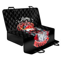 Skeleton Santa Claus Back Car Seat Cover Merry Christmas Bitches - Wonder Print Shop