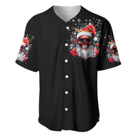 Skeleton Santa Claus Baseball Jersey Merry Christmas Bitches - Wonder Print Shop