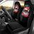 Skeleton Santa Claus Car Seat Cover Merry Christmas Bitches - Wonder Print Shop