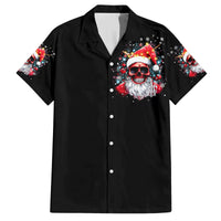 Skeleton Santa Claus Family Matching Tank Maxi Dress and Hawaiian Shirt Merry Christmas Bitches - Wonder Print Shop