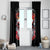 Skeleton Santa Claus Window Curtain Merry Christmas Bitches - Wonder Print Shop