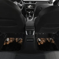 Skeleton Santa Claus Car Mats Scary Skeleton Santa Claus Coming - Wonder Print Shop