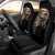 Skeleton Santa Claus Car Seat Cover Scary Skeleton Santa Claus Coming - Wonder Print Shop