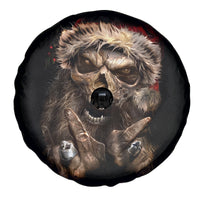 Skeleton Santa Claus Spare Tire Cover Scary Skeleton Santa Claus Coming - Wonder Print Shop