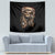 Skeleton Santa Claus Tapestry Scary Skeleton Santa Claus Coming - Wonder Print Shop